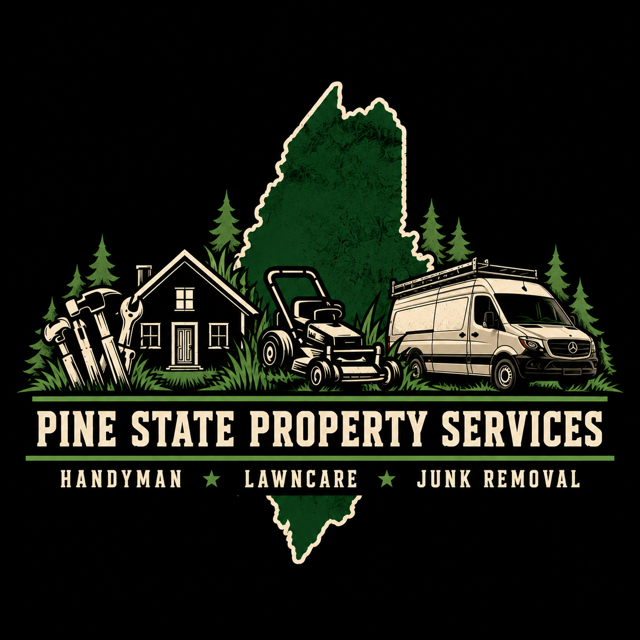 Taylor Pierce Handyman Lawncare Junk Removal logo